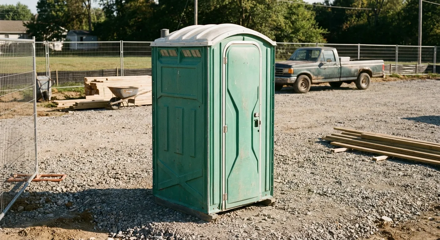 Standard Portable Restroom Technical Data in League City, TX