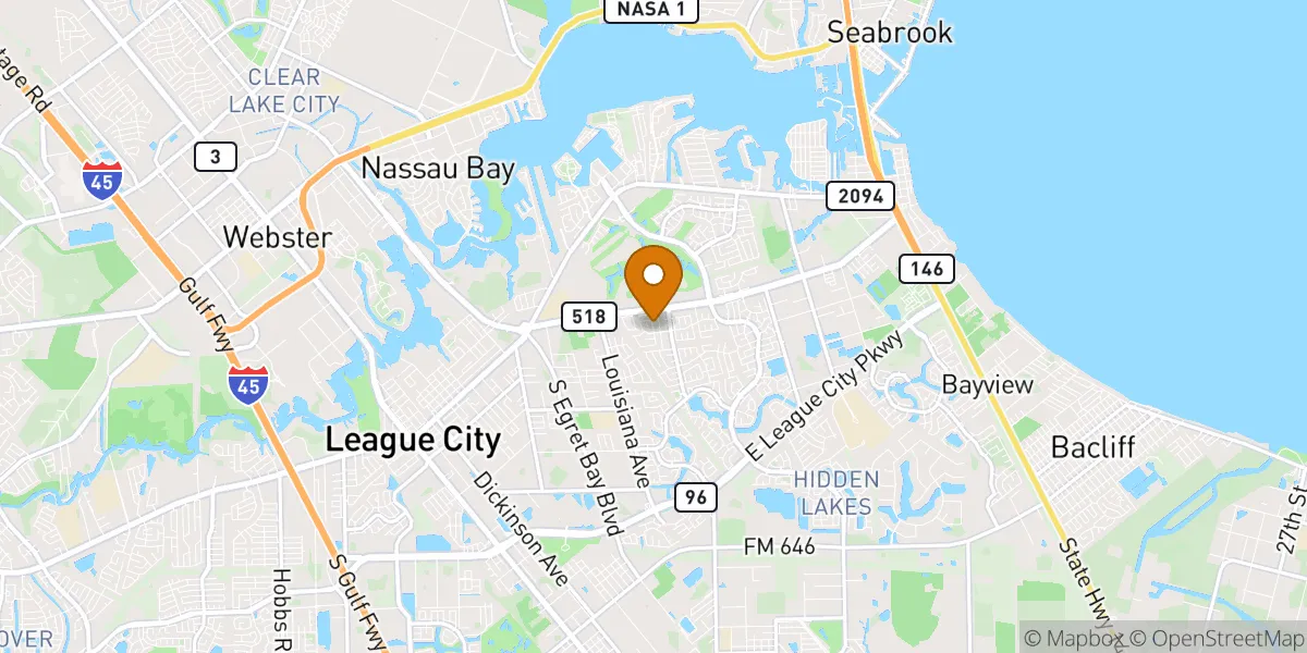 neighborhood map neighborhood map in League City, TX