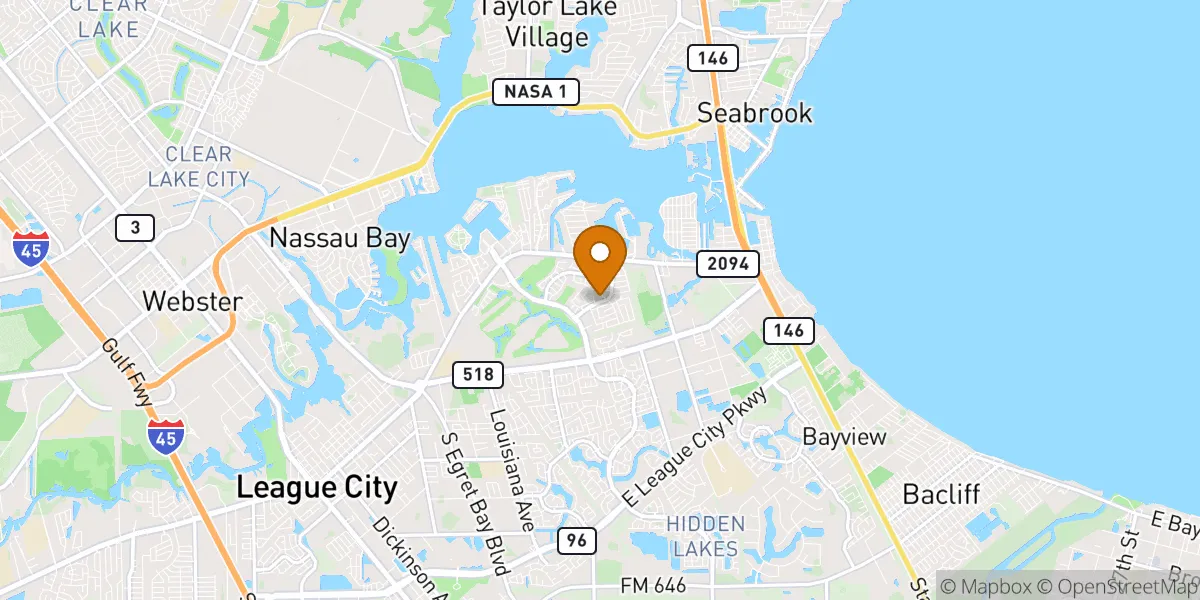 neighborhood map neighborhood map in League City, TX