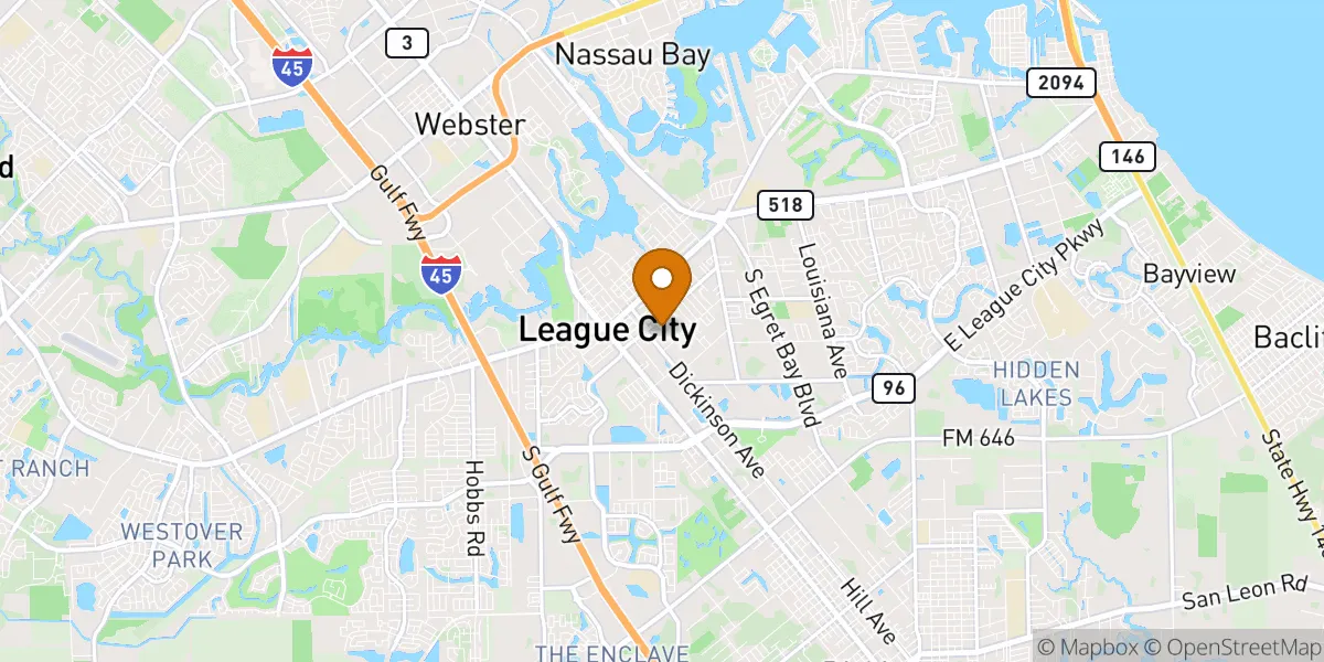 neighborhood map neighborhood map in League City, TX