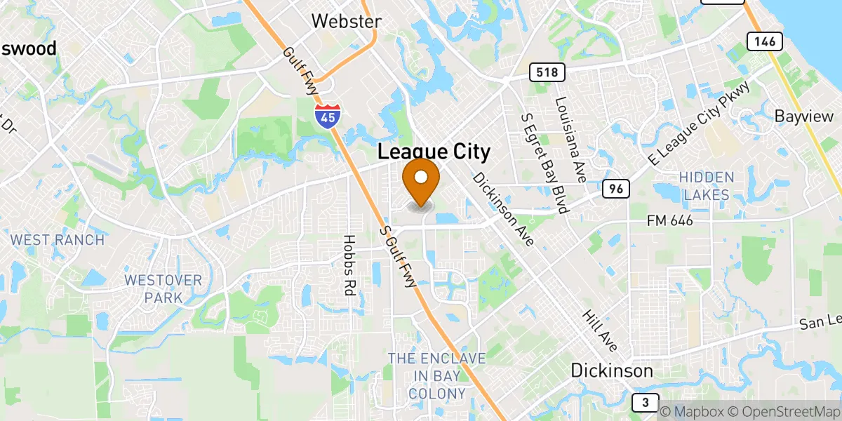 neighborhood map neighborhood map in League City, TX