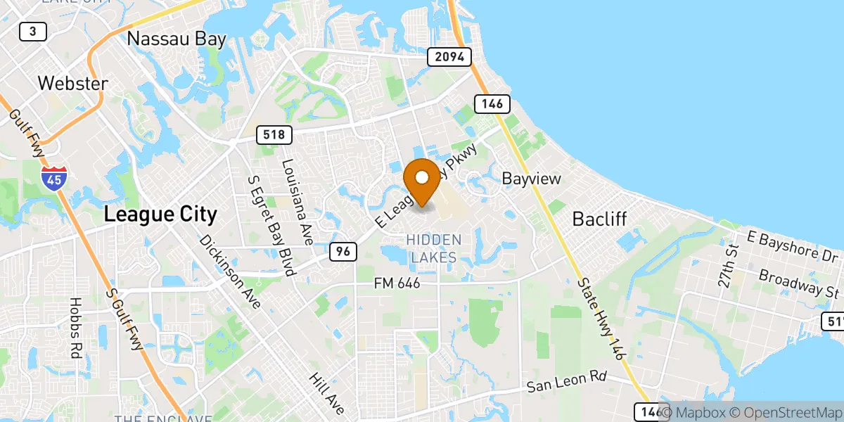 neighborhood map neighborhood map in League City, TX