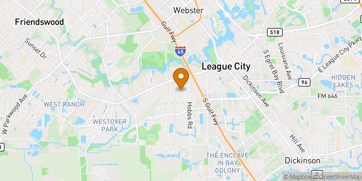 neighborhood map neighborhood map in League City, TX