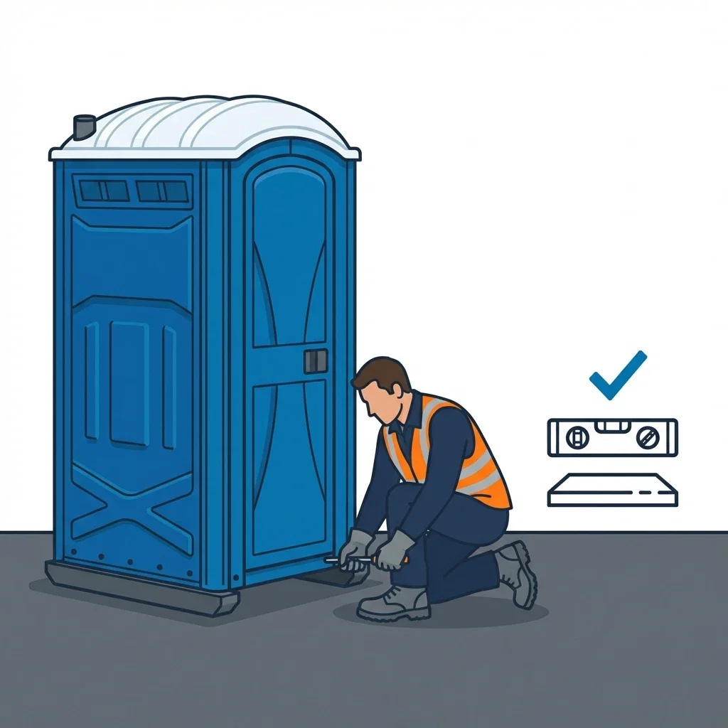 Infographic detailing flat floor entry safety indicators and symptoms in League City, TX